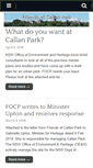 Mobile Screenshot of callanpark.com
