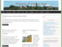 Tablet Screenshot of callanpark.com